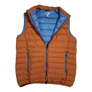 Peter Millar Mens Small Crown Elite Light Down Insulated Golf Prep Puffer Vest